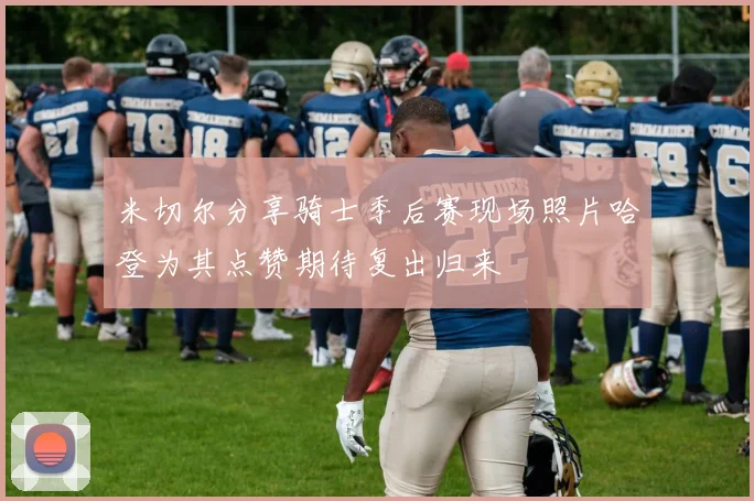 米切尔分享骑士季后赛现场照片哈登为其点赞期待复出归来